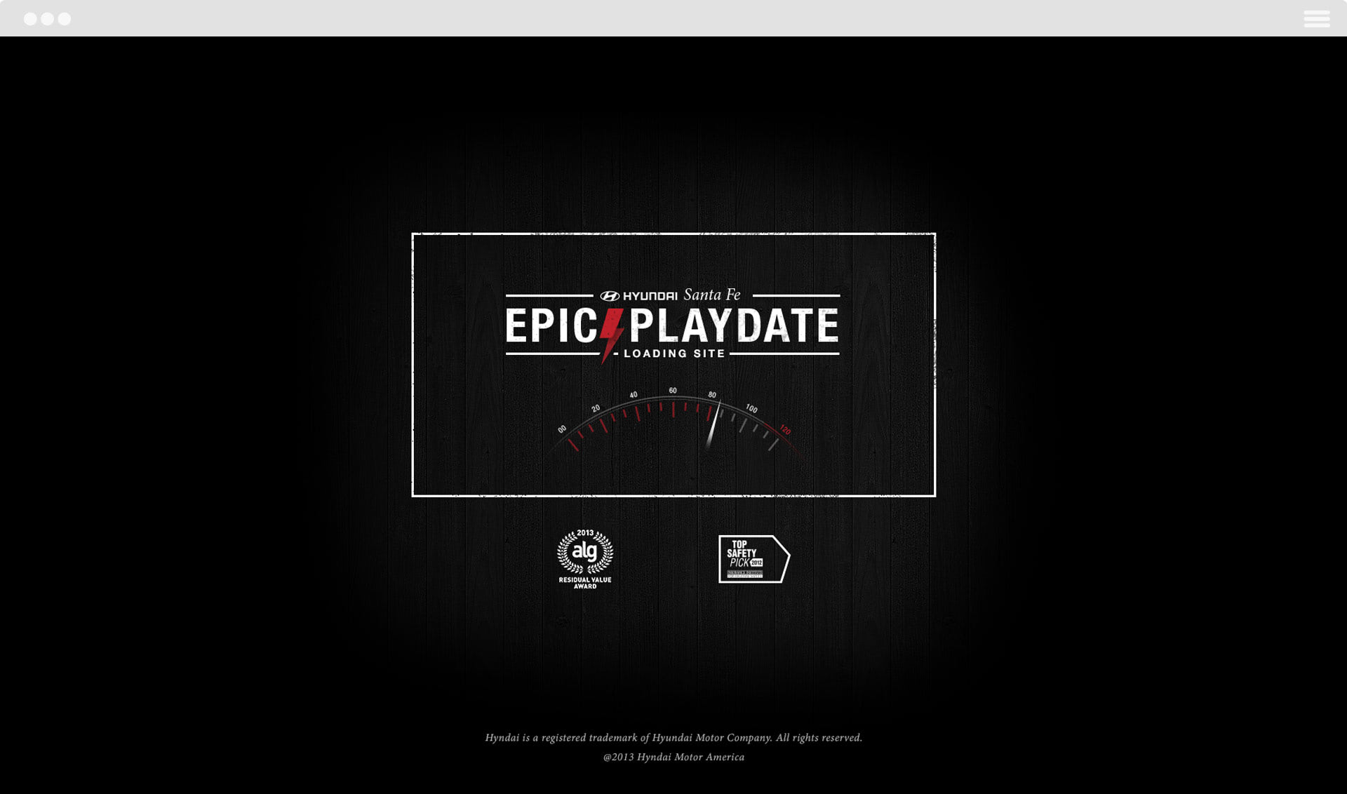 Hyundai Santa Fe Epic Playdate Loading